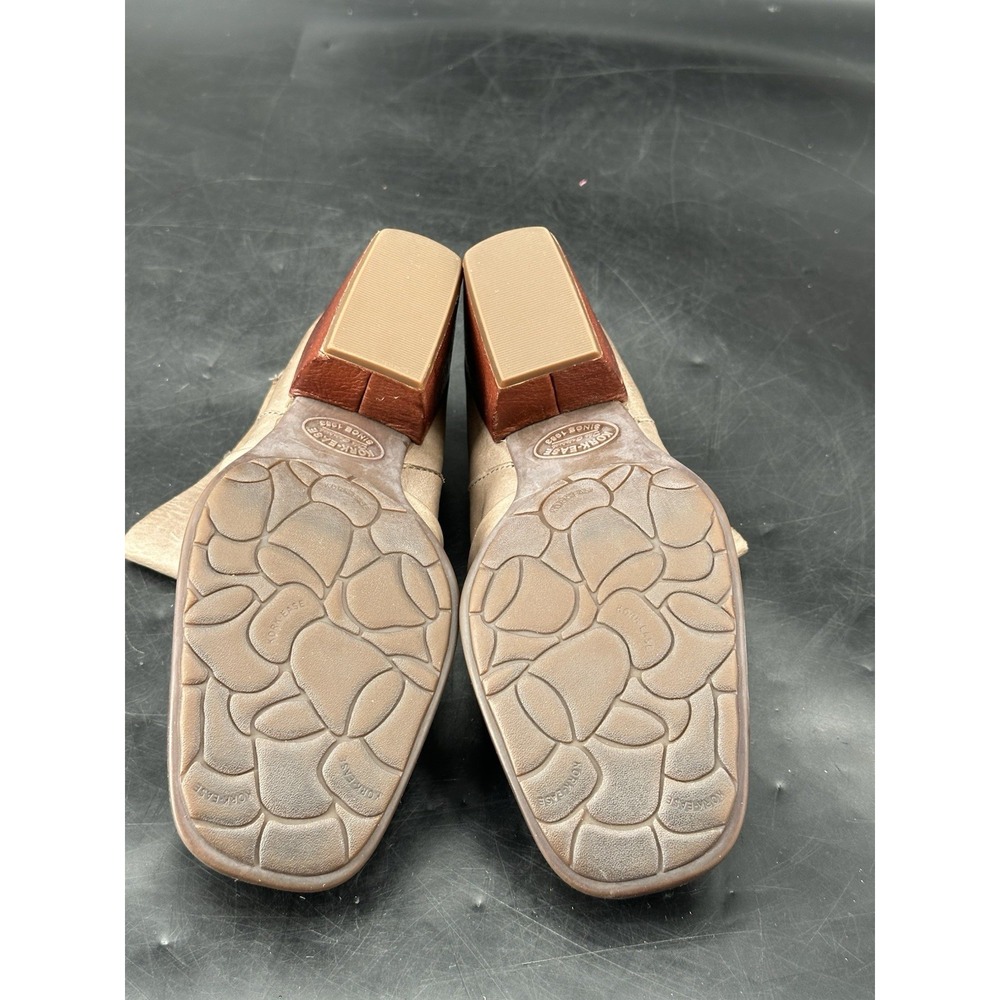 Kork Ease Kissel Boot Ruched Ankle Bootie SZ 7 M Rustic Brown Boots - Picture 10 of 11